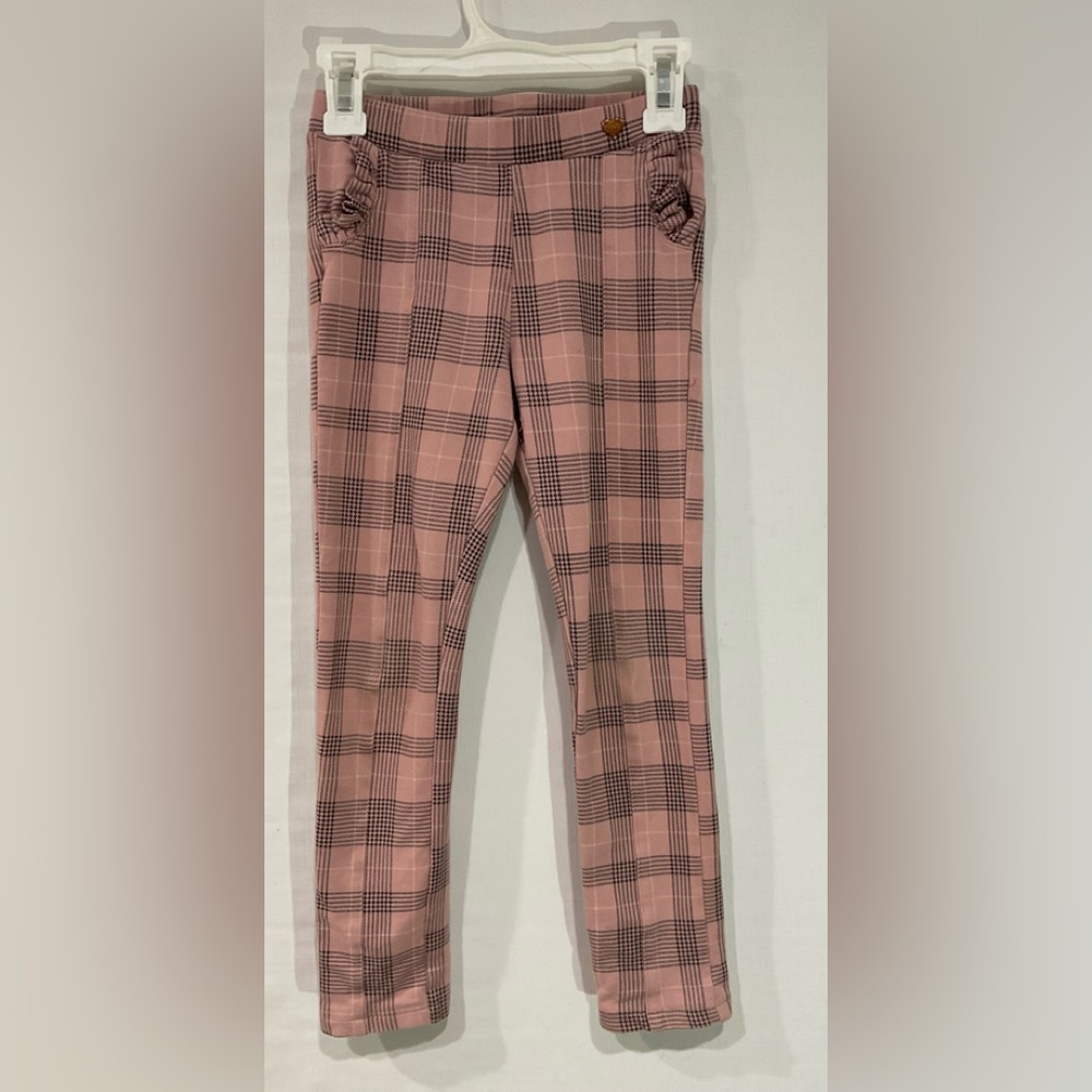 🟠 H&M Girl’s Jersey Cotton Waist on Elastic, Pockets Pants, 6-7 yrs.